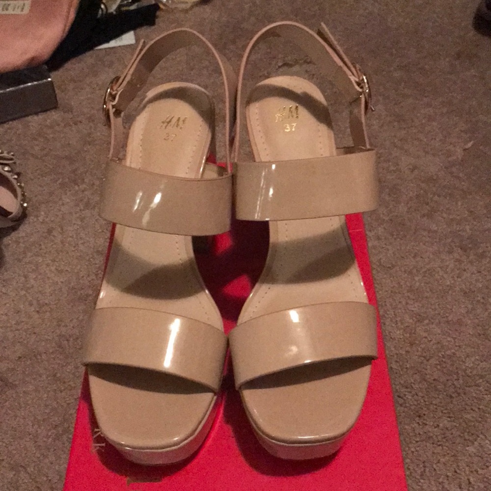 H&M nude heels